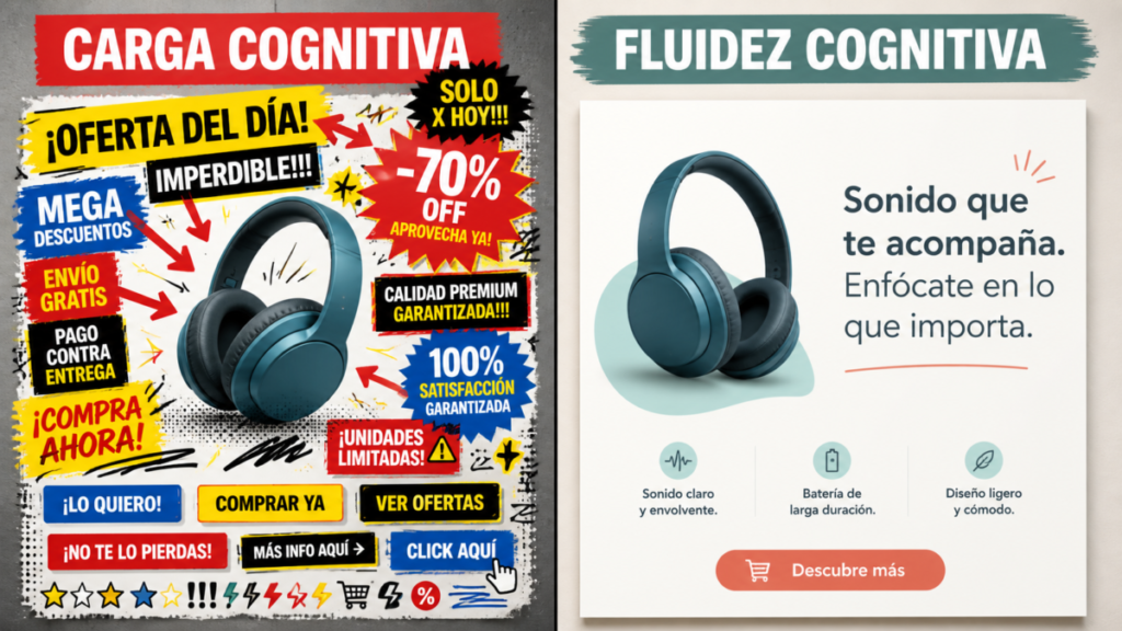 El cerebro no compara lo que no entiende