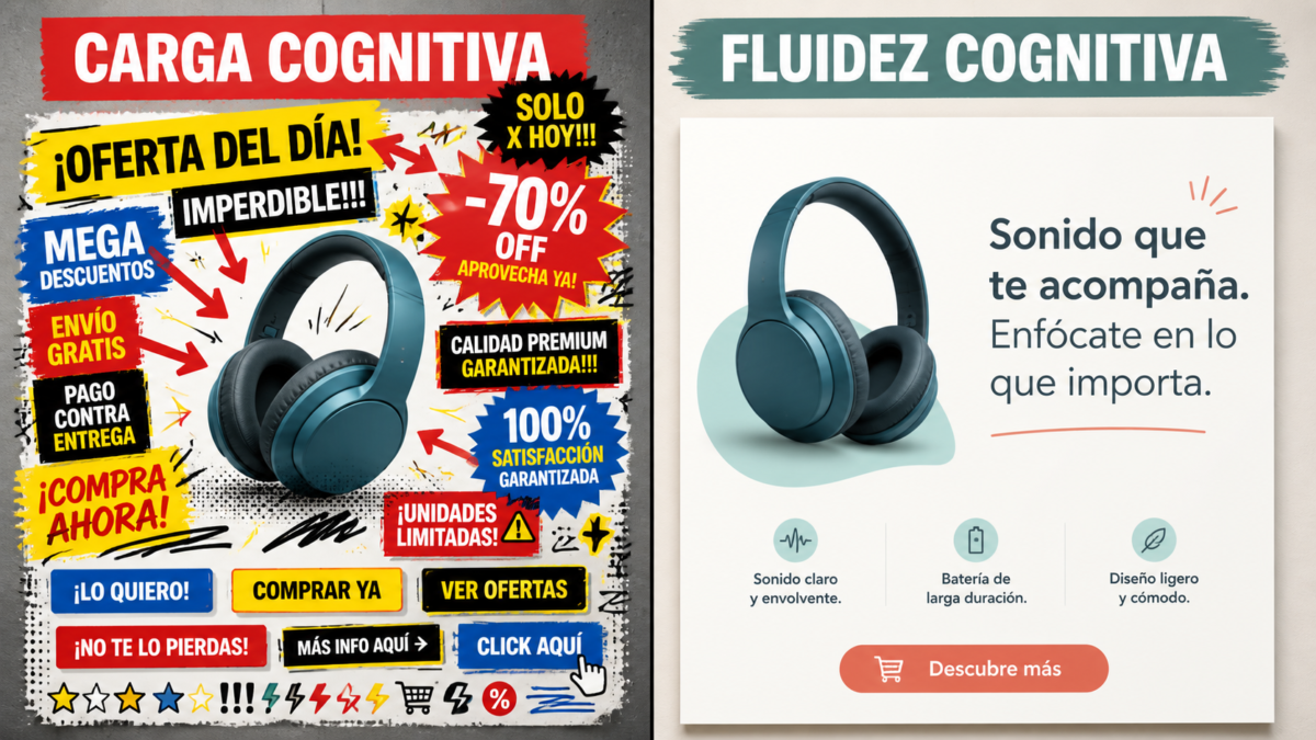 El cerebro no compara lo que no entiende